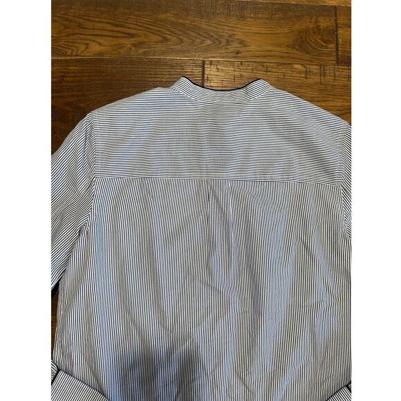 J.Crew Navy Stripped Button Down - Picture 5 of 7